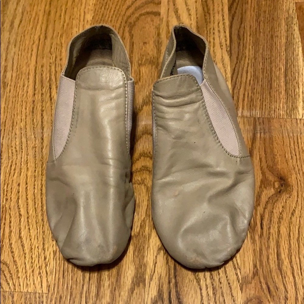 Tan Capezio Jazz Shoes